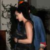 Katy Perry et son chéri John Mayer à la sortie du restaurant Tower Bar & Terrace , localisé au Sunset Tower Hotel, à Los Angeles, le 24 juillet 2013.