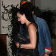  Katy Perry et son chéri John Mayer à la sortie du restaurant Tower Bar &amp; Terrace , localisé au Sunset Tower Hotel, à Los Angeles, le 24 juillet 2013. 