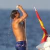 Rafael Nadal et son corps d'athlète dans le soleil couchant de Majorque le 24 juillet 2013