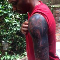 Thierry Henry : Son imposant tatouage, hommage à son fils Tristan et New York