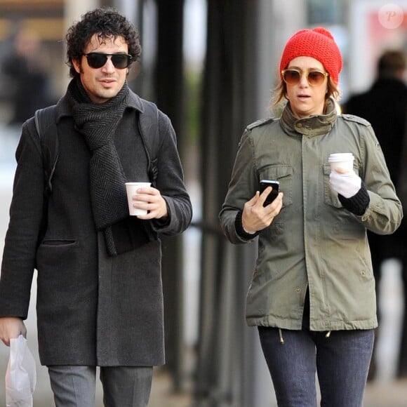 Kristen Wiig et Fabrizio Moretti à New York le 6 décembre 2012.