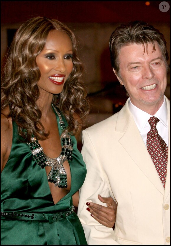 David et Iman Bowie en 2007