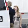 Exclusivité : Emma Roberts et son petit ami Even Peters sur le tournage de American Horror Story à la Nouvelle Orleans le 26 juillet 2013.