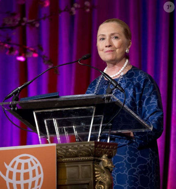 Hillary Clinton à New York le 17 avril 2013.