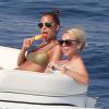 Nicole Richie et une amie à Cannes, le 26 Juillet 2013.