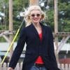 Gwen Stefani, en famille, profite d'une journée au Woburn Safari Park. Woburn, le 31 juillet 2013.