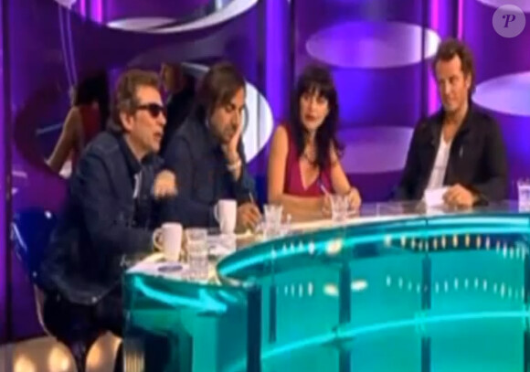 Lio dans l'émission Nouvelle Star, au côté d'André Manoukian, Philippe Manoeuvre et Sinclair.