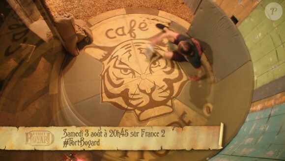 Jean-Michel Maire dans Fort Boyard, le samedi 3 août 2013 sur France 2.