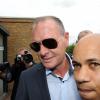 Paul Gascoigne lors de son arrivée au tribunal de Stevenage dans le Hertfordshire, le 5 août 2013