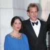 Andrea Casiraghi et Tatiana Santo Domingo au Love Ball organisé par Natalia Vodianova le 27 juillet 2013 à l'Opéra Garnier de Monaco. Le couple doit célébrer son mariage à l'été 2013 - le 31 août.