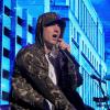 Eminem en concert privé lors de la soirée du 30e anniversaire de G-Shock à New York. Le 7 août 2013.