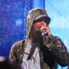 Eminem en concert privé lors de la soirée du 30e anniversaire de G-Shock à New York. Le 7 août 2013.