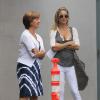 Kate Hudson et Matt Bellamy visitent la nouvelle école du fils de l'actrice, Ryder, à Santa Monica, le 2 août 2013.
