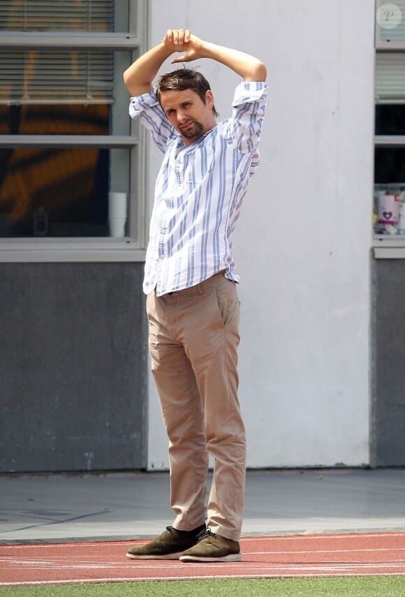 Matt Bellamy à Santa Monica, le 2 août 2013.