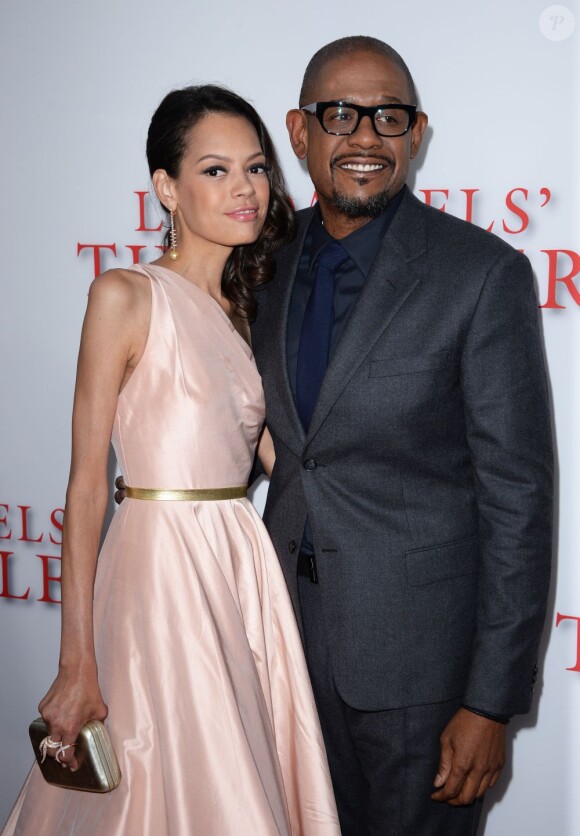 Keisha Whitaker et Forest Whitaker à la première du Majordome aux Regal Cinemas à Los Angeles, le 12 août 2013.