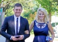 Michael Bublé : Star d'un mariage avec sa femme Luisana Lopana, très enceinte