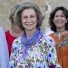 La reine Sofia d'Espagne visitait le 14 août 2013 l'Illa del Rei située dans l'embouchure du port de Mahon, à Minorque, dans le cadre d'un congrès visant à son classement au patrimoine mondial de l'humanité de l'UNESCO.
