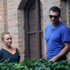 Exclusif - Hayden Panettiere et son compagnon Wladimir Klitschko se promènent près du balcon de Roméo et Juliette à Verone, en Italie le 26 juin 2013.