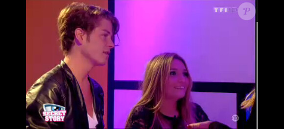 Gautier et Clara dans la quotidienne de Secret Story 7, samedi 17 août 2013 sur TF1