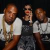Rihanna et Kevin Hart assistent avec Jay Z à l'after-party de son concert à la Mansion. Miami, le 16 août 2013.