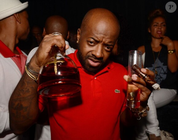 Jermaine Dupri assiste à l'after-party du concert de Jay Z à  la Mansion. Miami, le 16 août 2013.