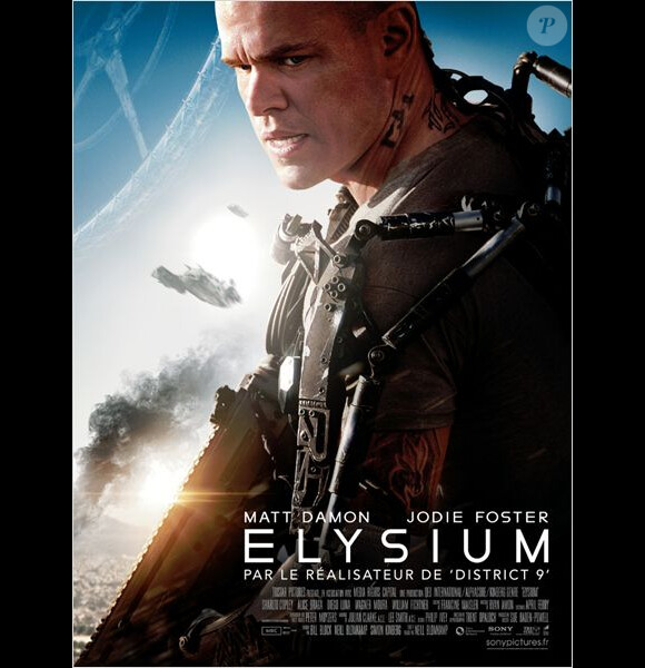 Affiche du film Elysium.