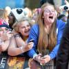 Les fans étaient survoltés, à l'avant-première du film This is us des One Direction à Londres, le mardi 20 août 2013.
