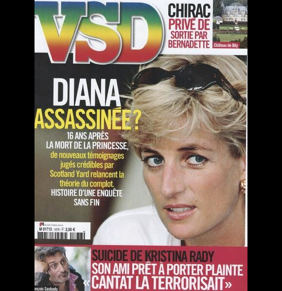 Le dernier compagnon de Kristina Rady, François Saubadu s'est confié au magazine VSD, en kiosque le 22 août 2013.