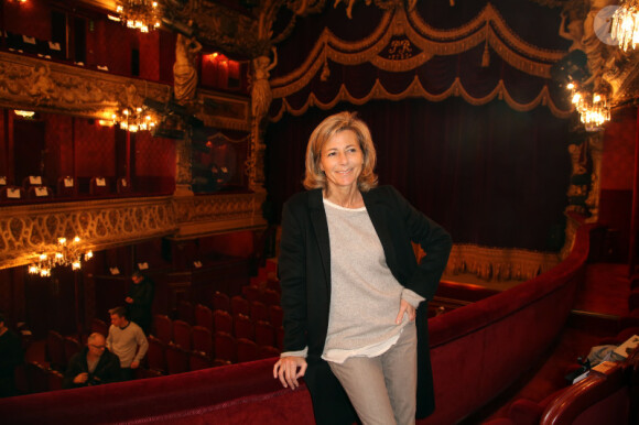 Claire Chazal à Paris, en janvier 2013