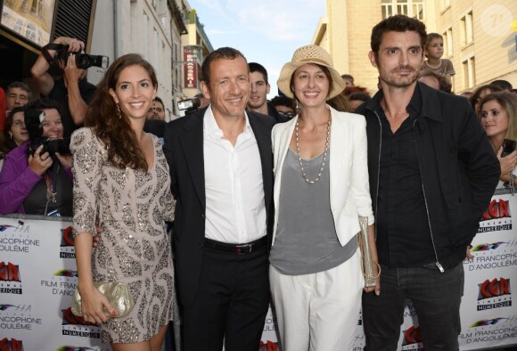 Yaël Boon, Dany Boon, Valerie Bonneton et Alexandre Coffre au 6eme Festival du Film Francophone d'Angoulême le 24 Août 2013