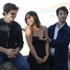 Pio Marmaï, Zoe Felix et Jeremie Elkaim sont venus présenter "Grand départ" au 6e Festival du Film Francophone d'Angoûleme, le 24 août 2013.