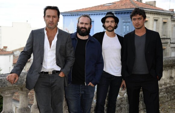 Gilles Lellouche et Tahar Rahim sont venus présenter "Gibraltar" au 6e Festival du Film Francophone d'Angoûleme, le 24 août 2013.