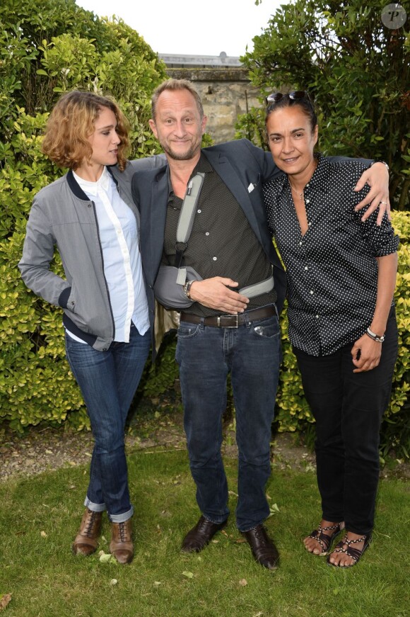 Ariane Labed, Benoît Poelvoorde et Fabienne Codet sont venus présenter "Une place sur Terre" au 6e Festival du Film Francophone d'Angoûleme, le 24 août 2013.