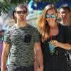 Dimanche 25 août 2013, Jonas Jonas s'offrait une virée dans les rues de New York avec sa chérie Blanda Eggenschwiler.