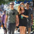 Dimanche 25 août 2013, Jonas Jonas s'offrait une virée dans les rues de New York avec sa chérie Blanda Eggenschwiler.