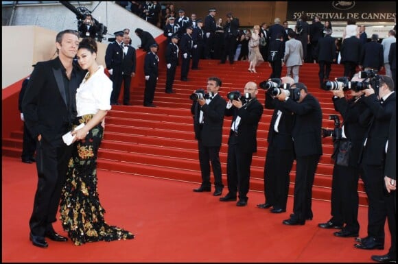 Monica Bellucci et Vincent Cassel à Cannes 2006.