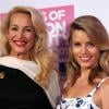 Jerry Hall et Georgia May Jagger, ravissant duo pour le coup d'envoi des 30 Days Fashion and Beauty au centre commercial Westfield à Sydney. Le 28 août 2013.