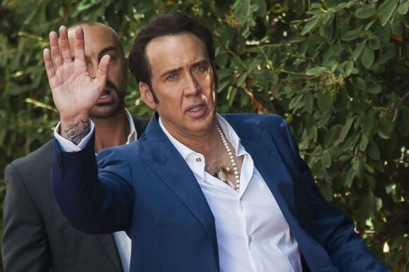 Nicolas Cage au photocall du film "Joe" à la 70e Mostra de Venise, le 30 août 2013.