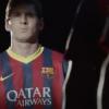 Lionel Messi dans la publicité Qatar Airways.