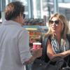 Kate Moss et son mari Jamie Hince à l'aéroport d'Heathrow. Londres, le 31 août 2013.
