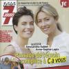 Alessandra Sublet et Anne-Sophie Lapix en couverture du Télé 7 Jours en kiosques le 1er juillet 2013.