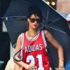 Rihanna se promène dans le quartier de SoHo à New York. Le 2 septembre 2013.