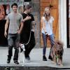 Amanda Seyfried et Justin Long en virée dans les rues de New York, le 3 septembre 2013.