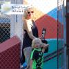 Gwen Stefani, enceinte, et son fils Zuma à Los Angeles, le 4 septembre 2013.