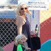 Gwen Stefani, enceinte, emmène son fils Zuma à l'école à Los Angeles, le 4 septembre 2013.