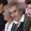 Jean-Louis Aubert, le réalisateur Philippe Garrel, Esther Garrel et Louis Garrel lors du photocall du film La Jalousie pendant la Mostra de Venise le 5 septembre 2013