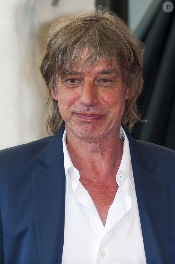 Jean-Louis Aubert lors du photocall du film La Jalousie pendant la Mostra de Venise le 5 septembre 2013