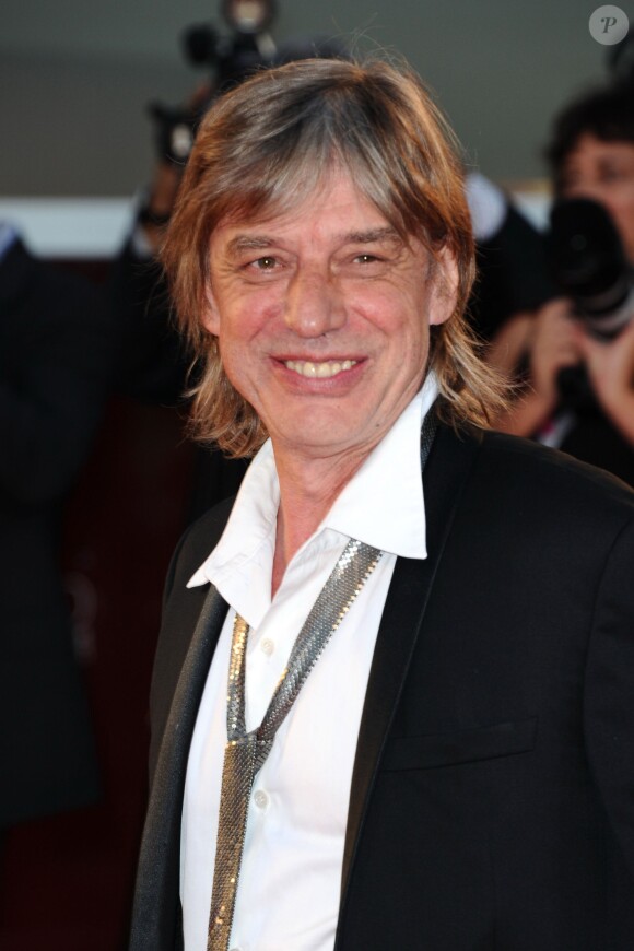 Jean-Louis Aubert lors de la présentation du film La Jalousie à la 70e Mostra de Venise, le 5 septembre 2013.
