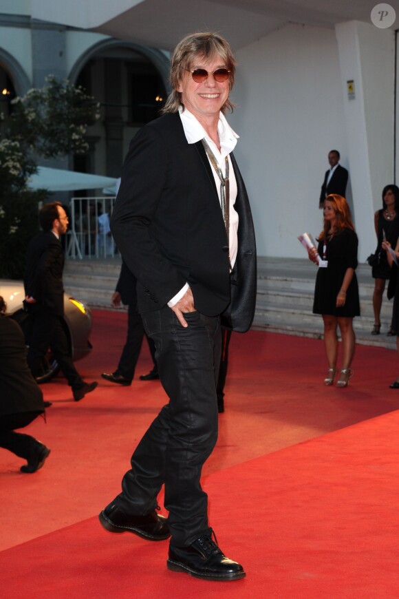 Jean-Louis Aubert lors de la présentation du film La Jalousie à la 70e Mostra de Venise, le 5 septembre 2013.
