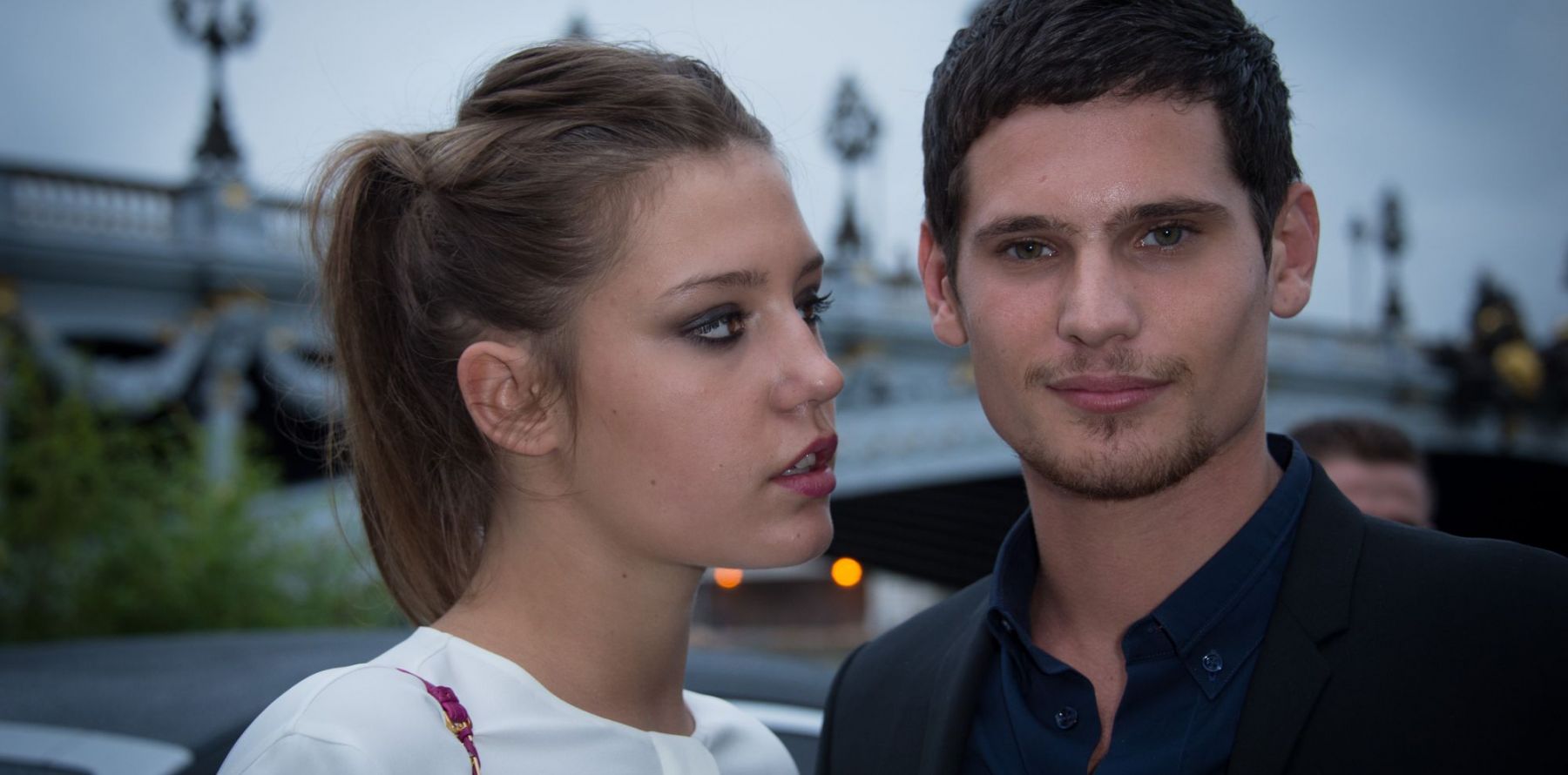 Sacha Abitbol Et Adèle Exarchopoulos Couple Adèle Exarchopoulos (La Vie d'Adèle), amoureuse de Jérémie Laheurte, se